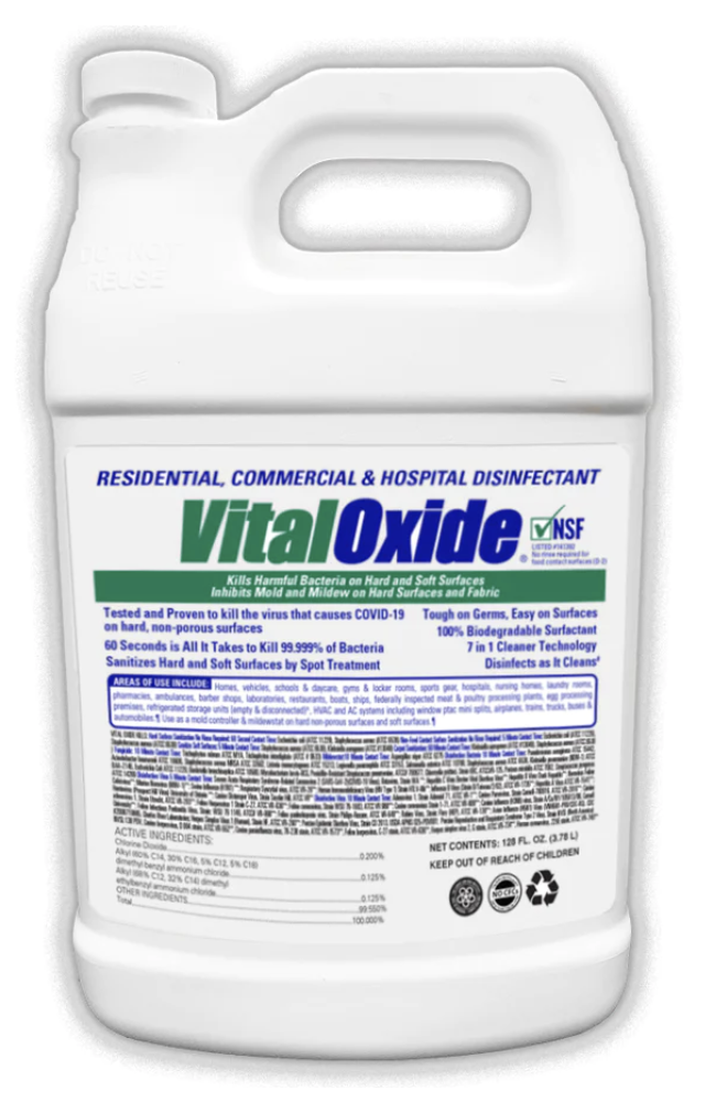 Vital Oxide Mold Remover & Disinfectant Cleaner - NuTech Cleaning Systems